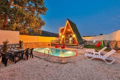 Villa Bir İnci Bungalov | Kalkan Sarıbelen
