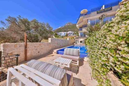 Villa Hatice Sultan 1 | Kalkan Deniz Manzaralı Villa