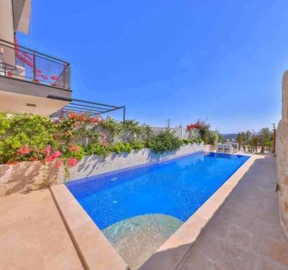Villa Hatice Sultan 1 | Kalkan Deniz Manzaralı Villa