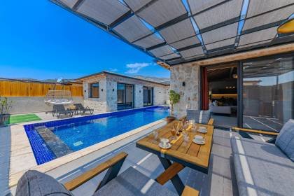 Villa Yaz 10 | Kalkan 5 Kişilik Villa Kiralama