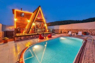 Villa Bir İnci Bungalov | Kalkan Sarıbelen