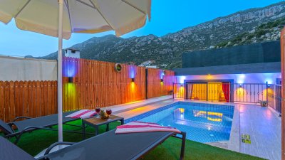 Villa Ela Ece | Kalkan 2 Yatak Odalı Villa Kiralama