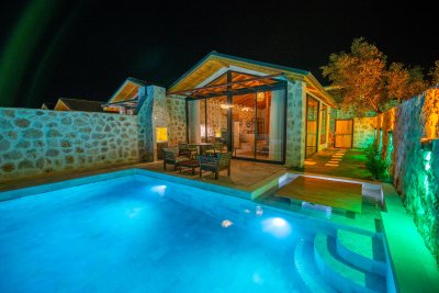 Villa Hardal | Kalkan Korunaklı Havuz